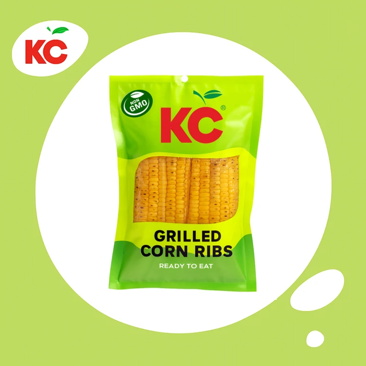 Grilled Corn Ribs in Vacuum